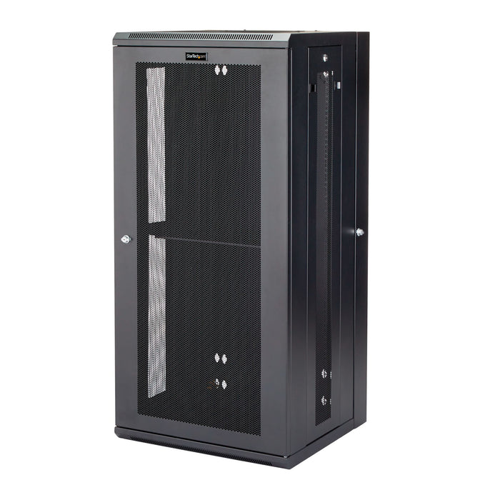 Startech.com armadio per server rack montabile a parete 26u - armadio a cerniera fino a 20" (50cm) di profondità - RK2620WALHM