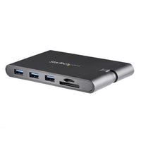 Startech.com adattatore multi-porta usb-c con hdmi e vga per portatili - 3x usb 3.0 - lettore schede sd - pd 3.0 - cavo integrato - DKT30CHVSCPD