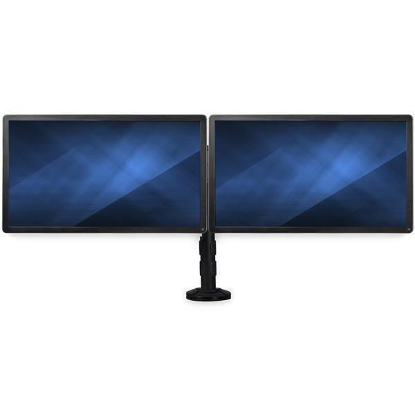 Startech.com braccio per doppio monitor da scrivania - barra trasversale - supporto con morsetto - ARMBARDUOG