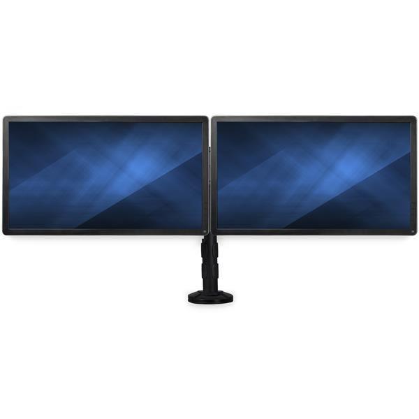 Startech.com braccio per doppio monitor da scrivania - barra trasversale - supporto con morsetto - ARMBARDUOG