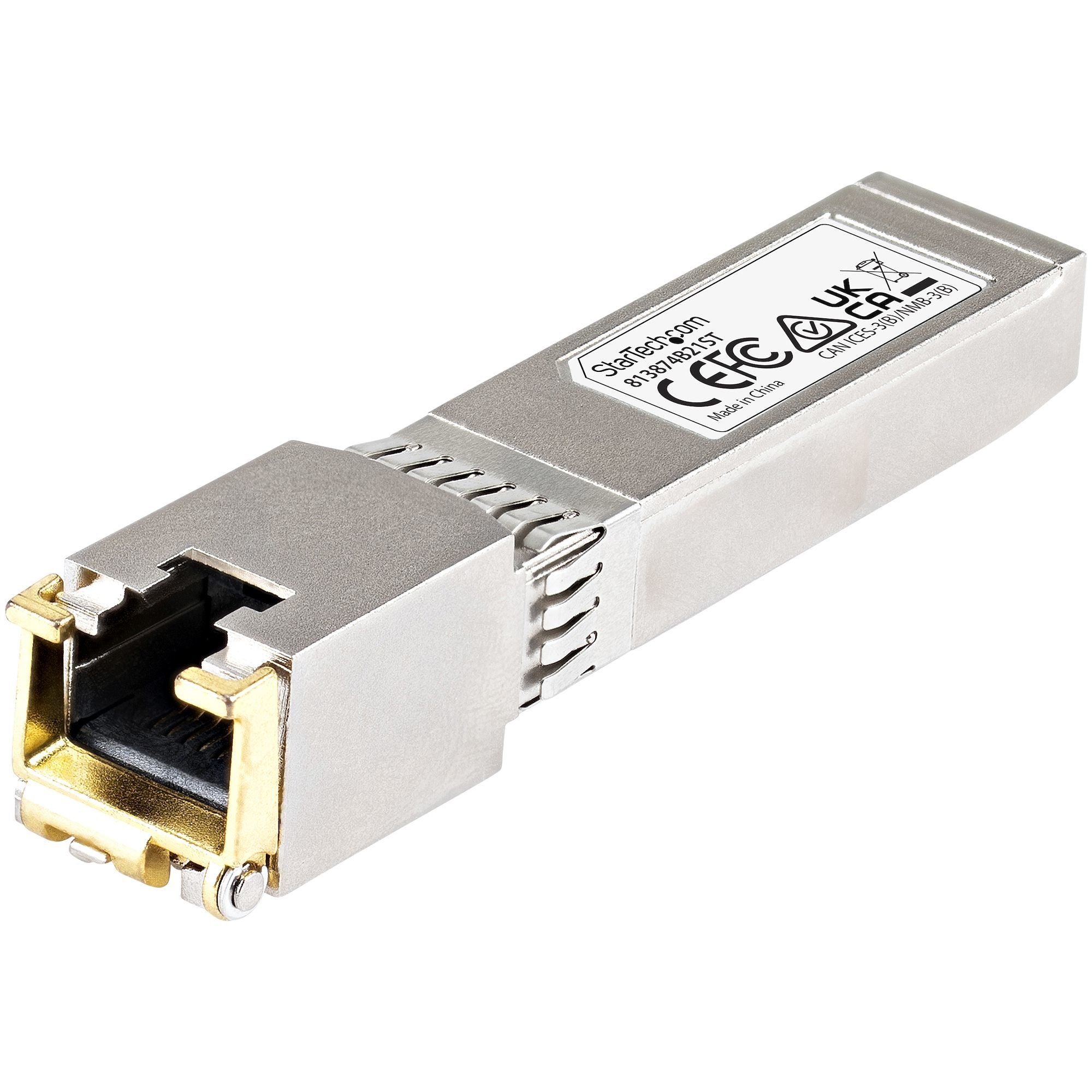 Startech.com hpe 813874-b21 compatibile ricetrasmettitore sfp+ - 10gbase-t - 813874B21ST