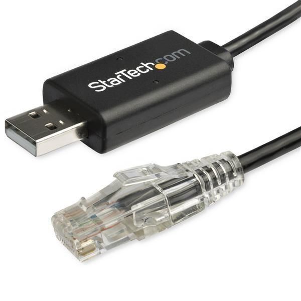 Startech.com cavo per console cisco usb - usb a rj45 da 1,8 m - ICUSBROLLOVR