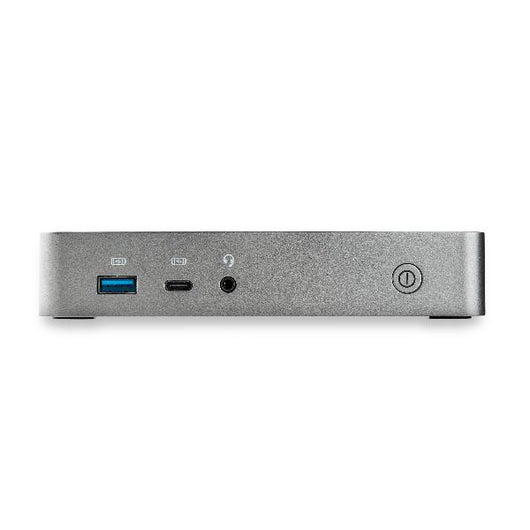 Startech.com usb-c dock - docking station per laptop doppio monitor hdmi 1080p - power delivery 65w - 1x usb-c, 3x usb-a, ethernet - doppio display video usb 3.1 gen 1 type-c dock - mac e windows - DK30CHHPDEU