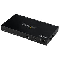 Startech.com sdoppiatore splitter hdmi a 2 porte - 4k 60hz con scaler video incorporato - ST122HD20S