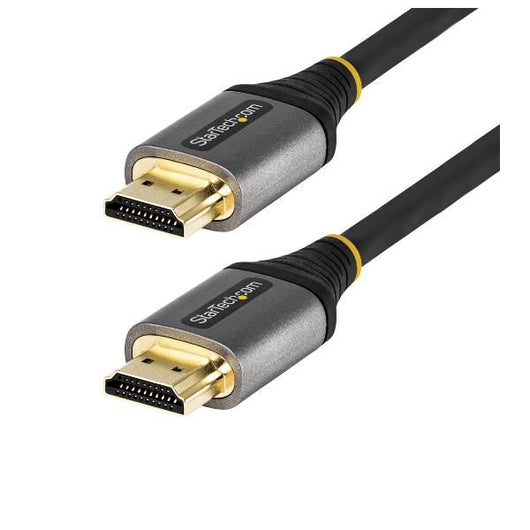 Startech.com cavo hdmi 2.1 8k da 3 m - cavo hdmi certificato ad alta velocità 48gbps - cavo video hdmi ultra hd per monitor pc/tv/display 8k 60hz/4k 120hz hdr10+ earc - rivestimento in tpe flessibile e resistente - HDMM21V3M