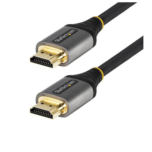 Startech.com cavo hdmi 2.1 8k da 3 m - cavo hdmi certificato ad alta velocità 48gbps - cavo video hdmi ultra hd per monitor pc/tv/display 8k 60hz/4k 120hz hdr10+ earc - rivestimento in tpe flessibile e resistente - HDMM21V3M