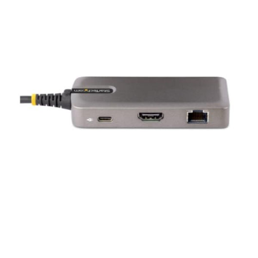 Startech.com adattatore multiporta usb-c - docking station usb type c hdmi 4k 60hz - hub a 2 porte usb 3.0 5 gbps - pd 100w pass-trough - gbe - usb tipo c mini dock, windows/macos/chromeos - 103B-USBC-MULTIPORT