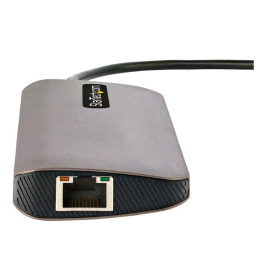 Startech.com adattatore multiporta usb-c hdmi 4k 60hz, hub usb-a 5gbps a 3 porte , adattatore usb-c a hdmi con pd 100w pass-through, gbe, sd/microsd, cavo da 30 cm, dock da viaggio, docking station per laptop - 115B-USBC-MULTIPORT