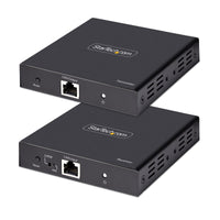 Startech.com extender hdmi 4k su cavo ethernet cat5/cat6, video extender 4k 60hz hdr fino a 70m, uscita hdmi e audio s/pdif su cavo di rete - kit estensore hdmi su cavo lan completo di trasmettitore e ricevitore - 4K70IC-EXTEND-HDMI