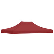 Tetto per Tendone per Feste 4x3 m Rosso Borgogna 270 g/m2 CFW6179466
