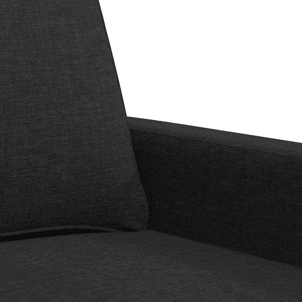 Poltrona | Sedia Relax Nera 60 cm in Tessuto