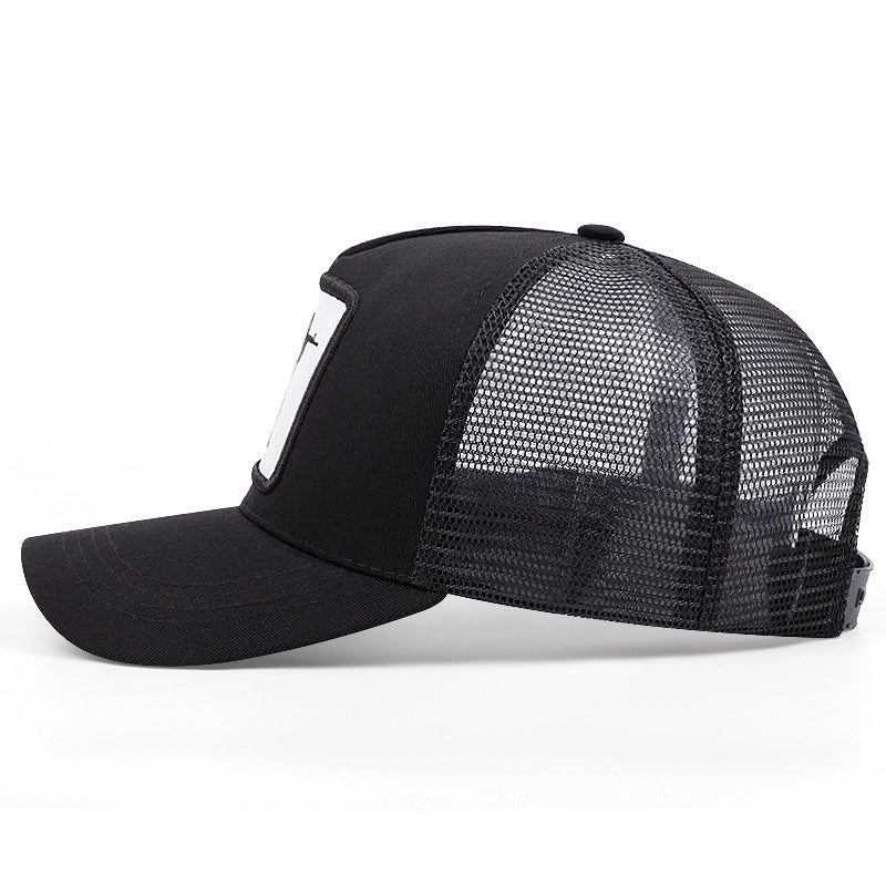 Cappellino da baseball nero con ricamo CS GO