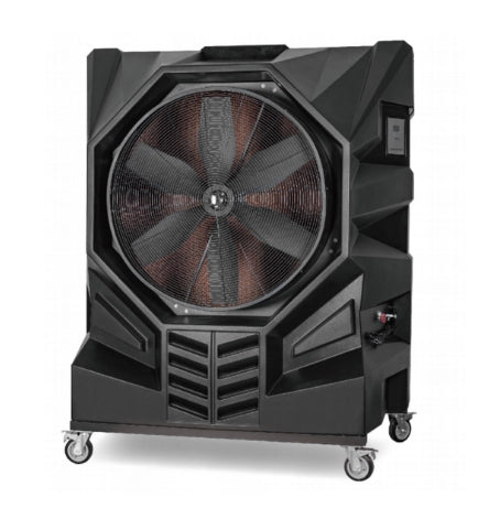 KRS EVC300B Raffrescatore evaporativo portatile in plastica 30.000 mc/h 1600x780x1800 200l Nero