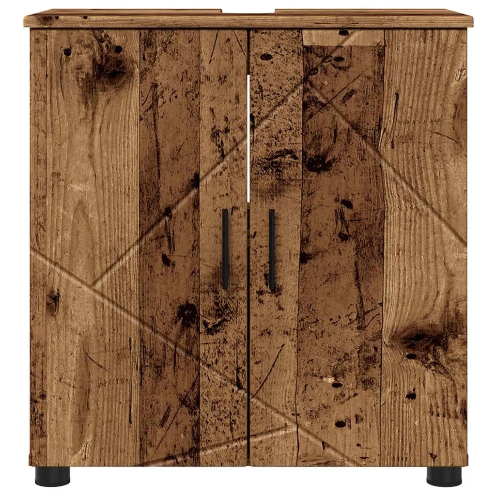 Mobile da Bagno con archiviazione Legno vecchio 61 x 35 x 64 cm 883292