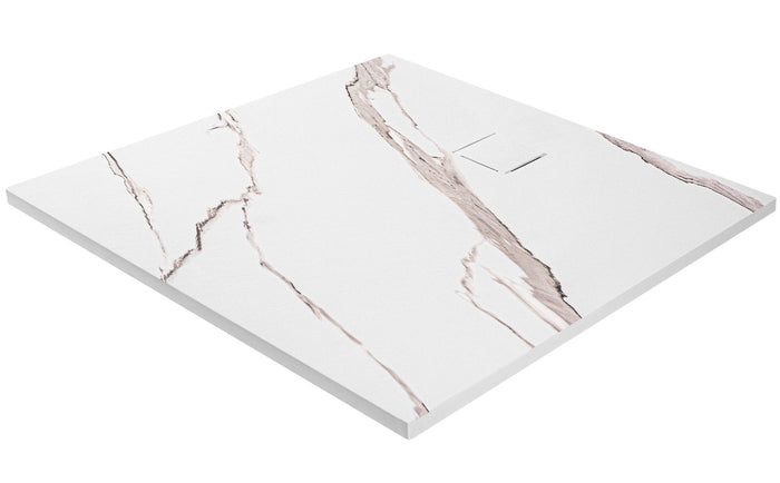 Piatto Doccia Magnum Carrara White 90x90