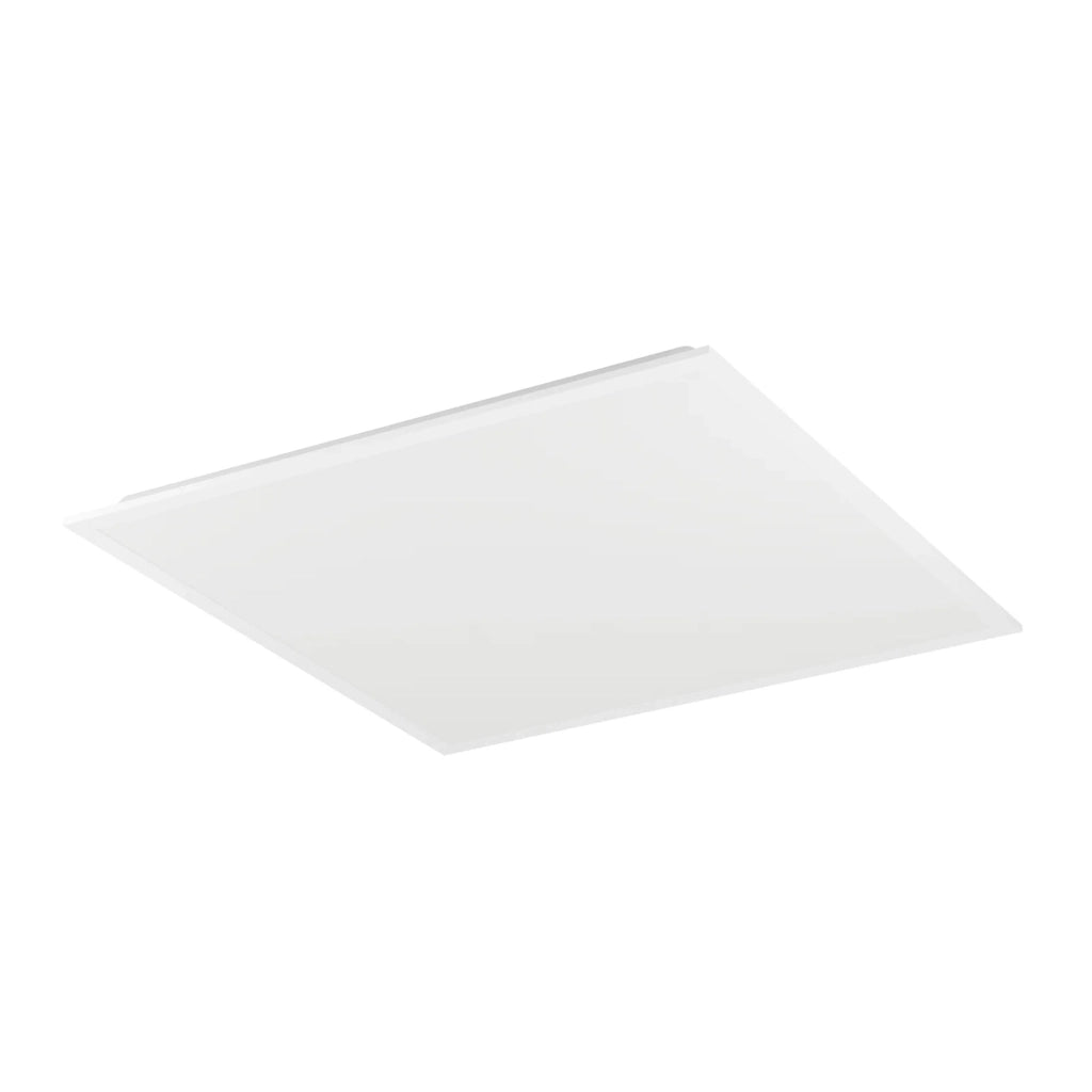 Plafoniera Moderna Moradillo Acciaio Bianco Plastica Led 32,5W 4350Lm Ip20