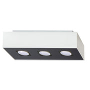 Lampada da soffitto MONO 3 bianco