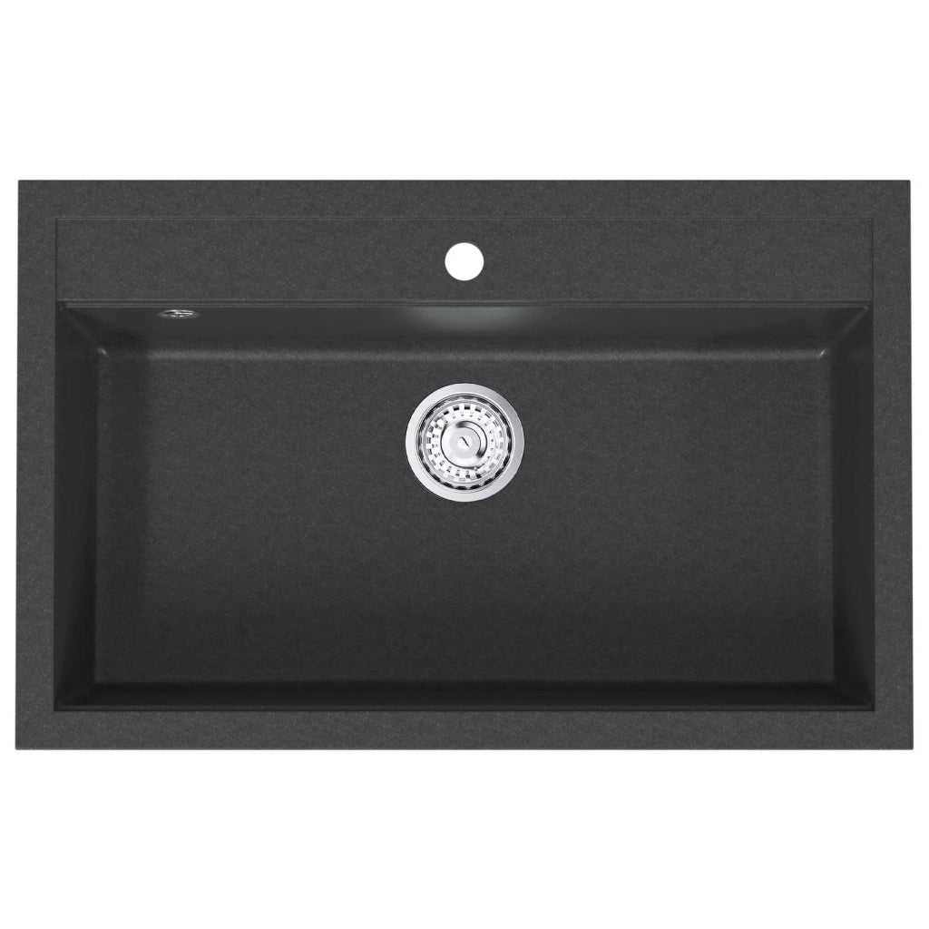 Lavello cucina vasca singola Granito 79,5 x 50,5 x 20 cm 42053756