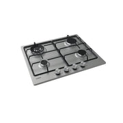 CANDY CHW6BR4WPX PIANO COTTURA A GAS DA INCASSO  CON 4 ZONE IN ACCIAIO INOX 60 CM