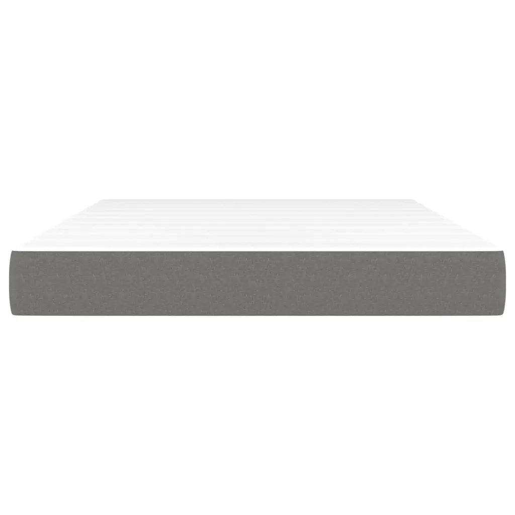 Materasso a Molle Insacchettate Grigio Scuro 140x200x20 cm cod mxl 54239