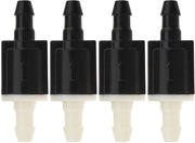 Set di sostituzione per valvola di spruzzo parabrezza compatibile con Toyota Highlander e Lexus IS F/IS350 - colore nero - 8532126020 - 85321-26020