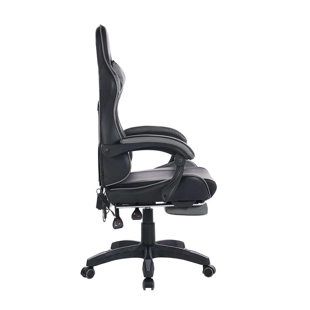 Sedia da gaming ergonomica girevole 360¡ã - Xylo - Regolabile con poggiapiedi, poggiatesta e supporto lombare