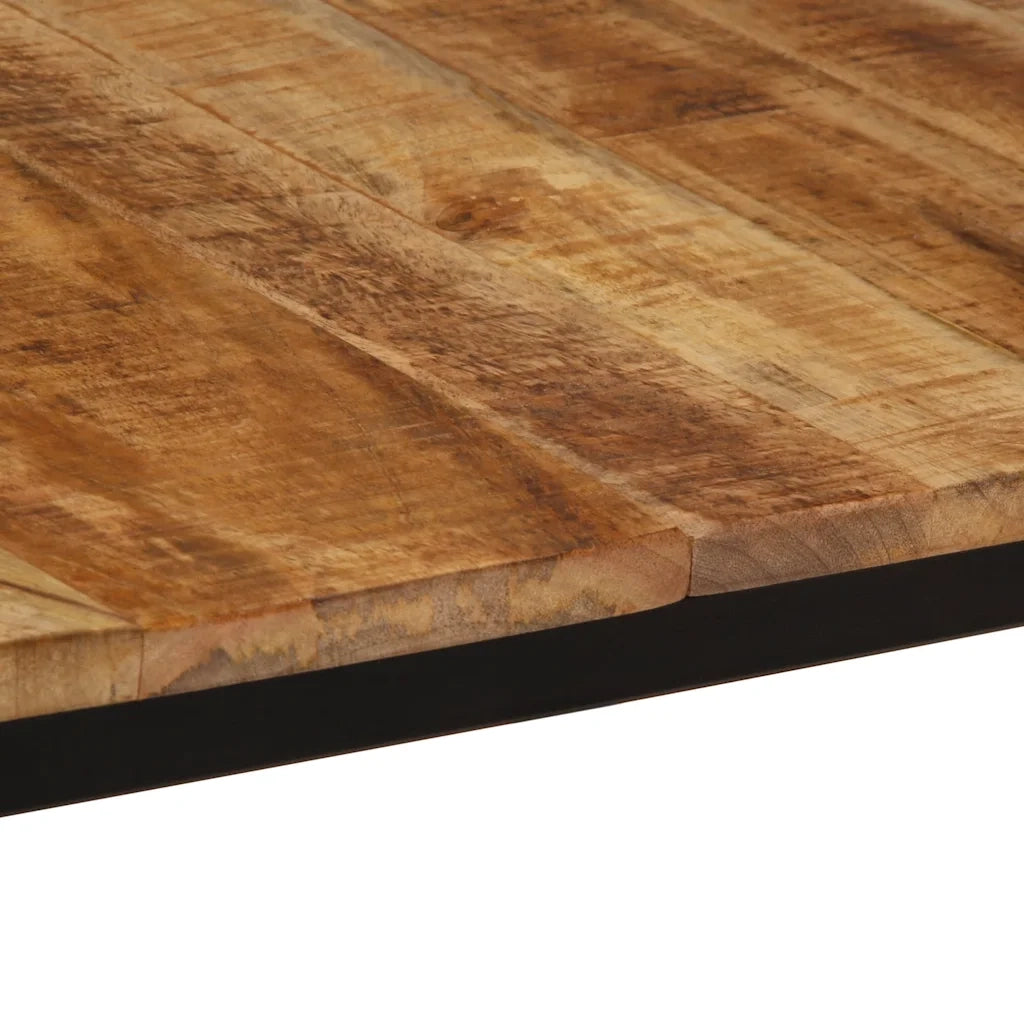 vidaXL Tavolo da Pranzo 160x80x75 cm in Legno Massello di Mango Grezzo