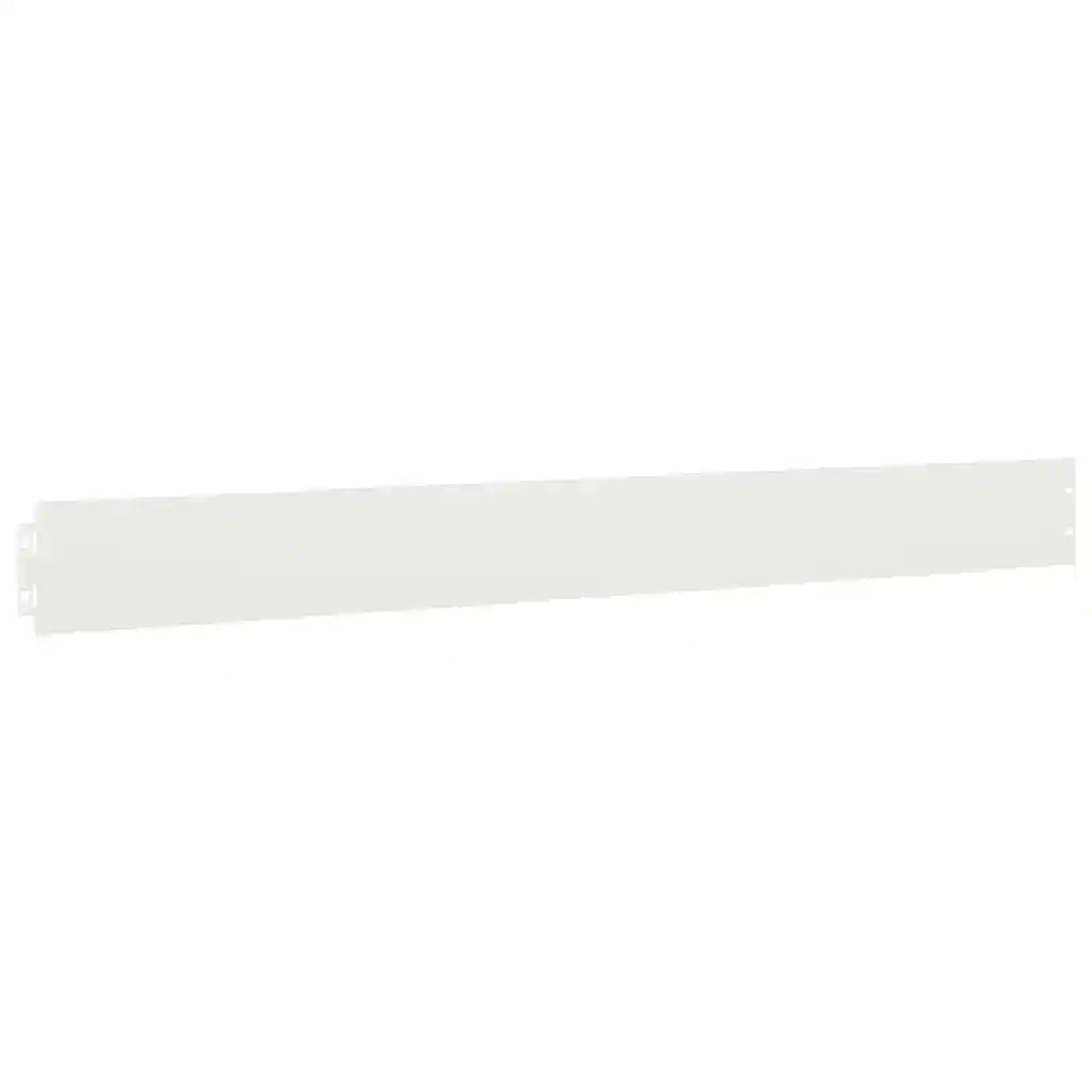 Bordure per Prato 50 pz Bianchi Acciaio Laminato a Freddo
