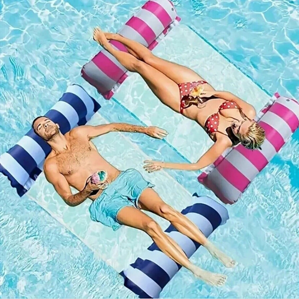 LETTINO POLTRONA SPIAGGIA MARE PISCINA AMACA GONFIABILE RELAX MATERASSINO SEDIA