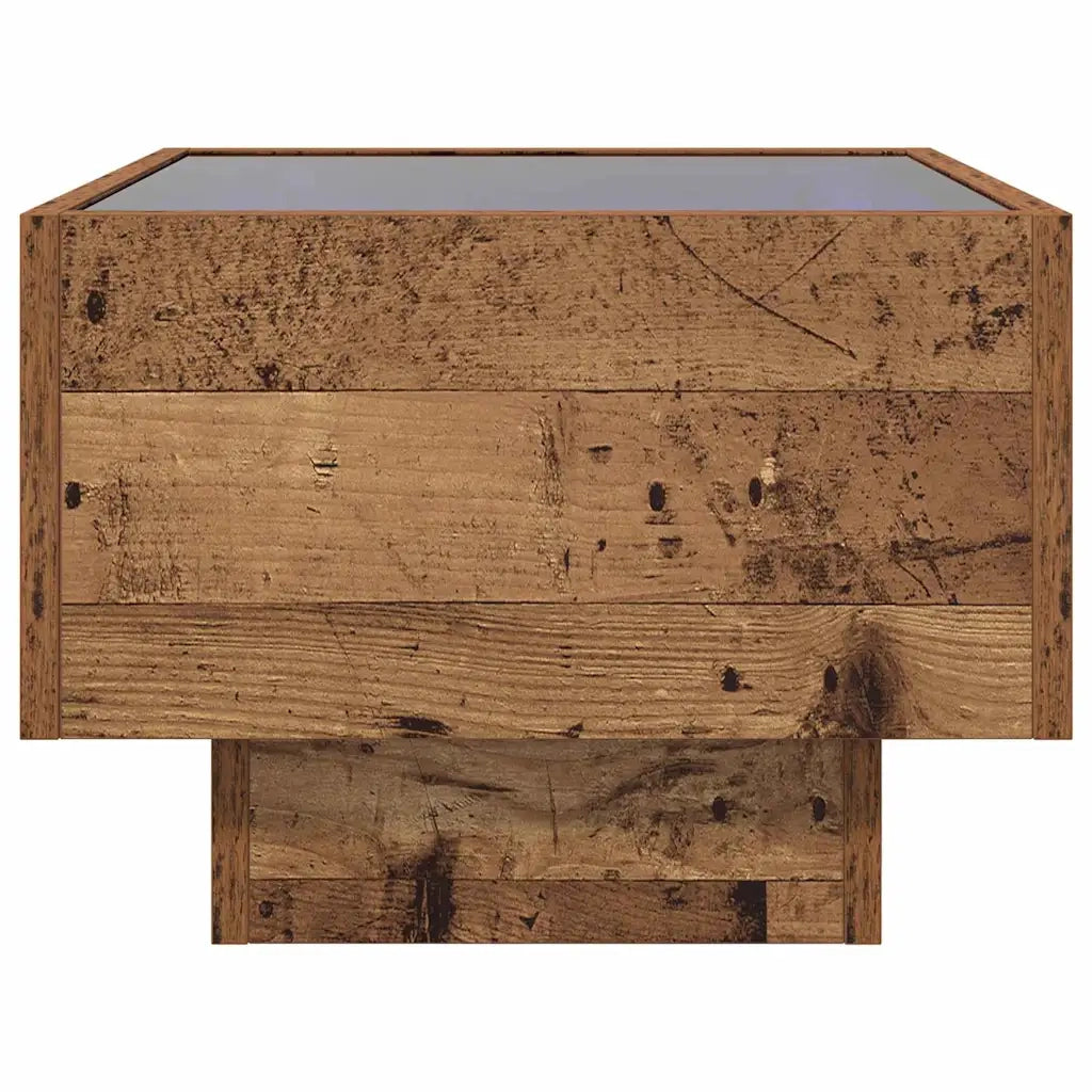 Tavolino da salotto Legno vecchio 40 x 40 x 30 cm