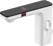 Wastafelkraan moderna con sensore e display digitale - Finestra in acciaio inox per uso domestico e commerciale