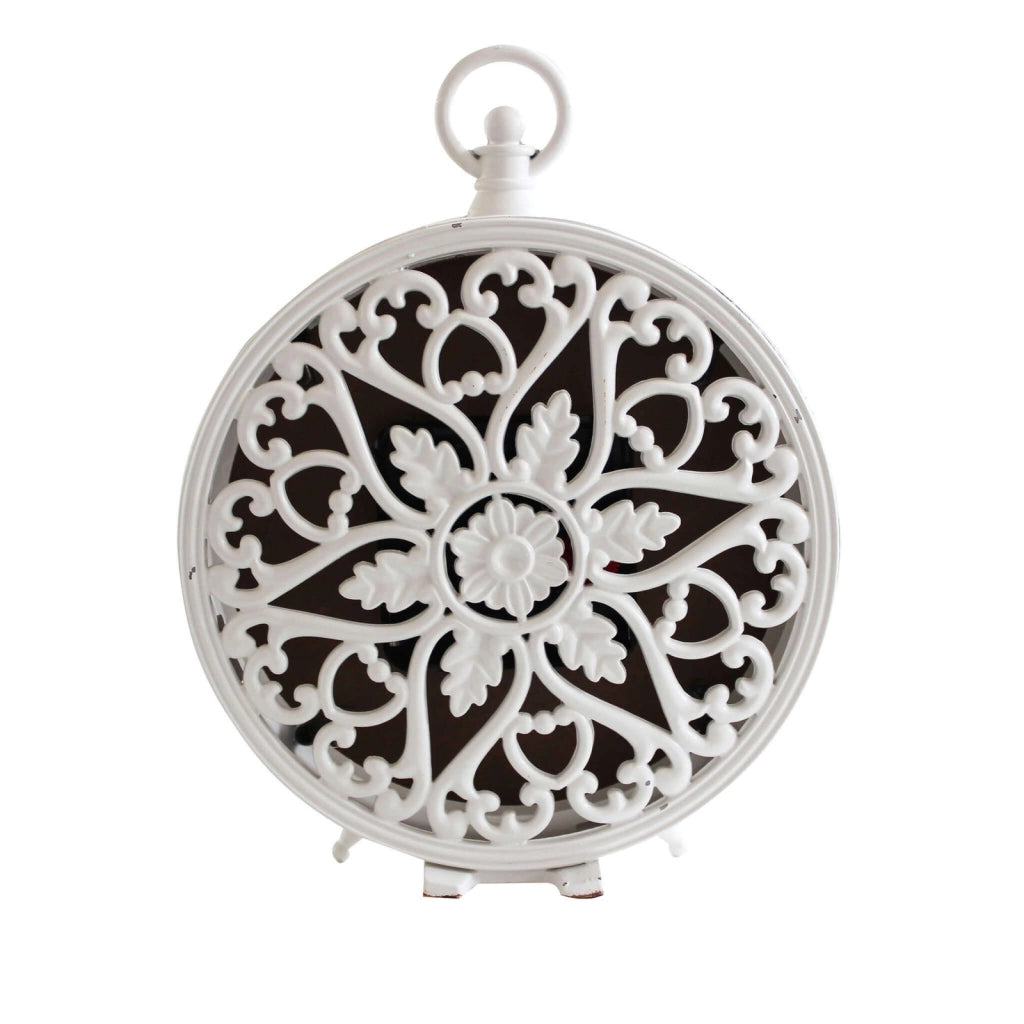 Orologio da appoggio in Acciaio Vetro cm 14 5x5 5x18 5 - DUNSTAN