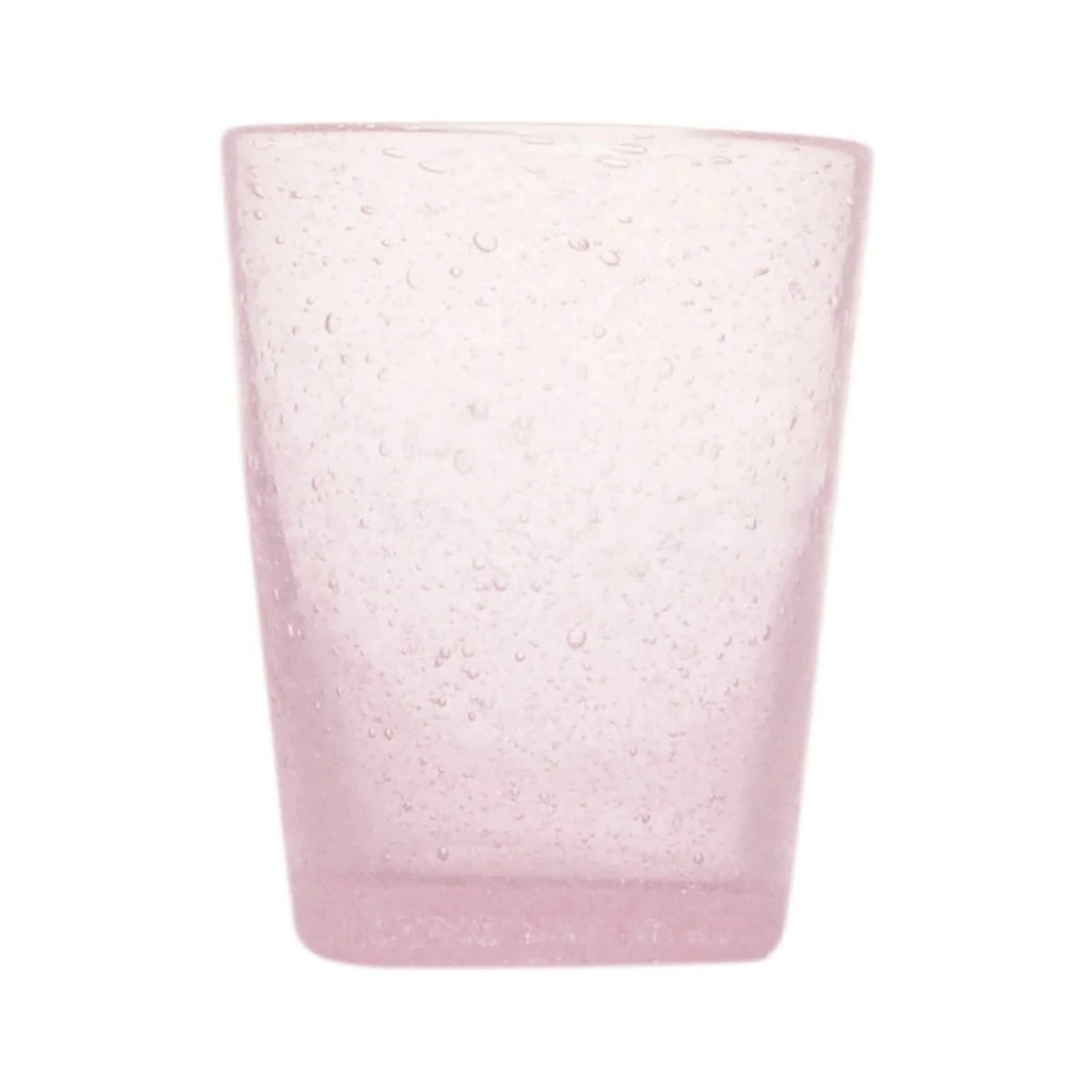Bicchiere tumbler acqua pink memento originale in vetro soffiato 0,25L