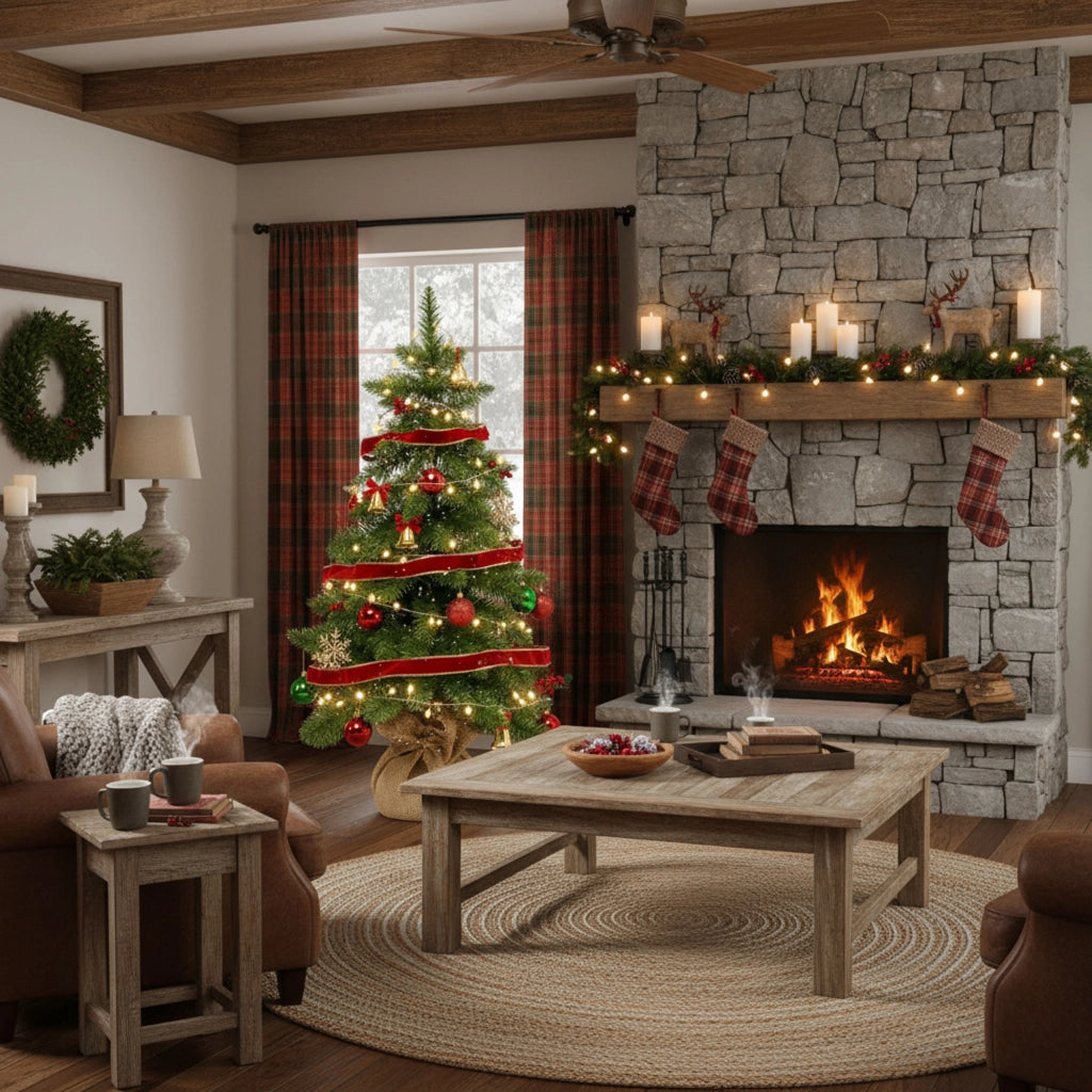 Sparky - Mini Albero di Natale Pinetto Tradizionale in PVC H90 cm, 96 Punte