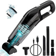 Pulitore a batteria da 120W con aspiratore a setole extra lunghe; pulitore auto progettato specificamente per auto.