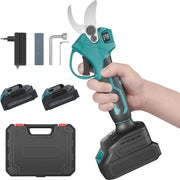 Snoeischaar elettrica senza fili con capacità di taglio 30 mm, 2 batterie e caricabatterie