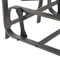 – Sedia a Dondolo da Giardino 75 × 60 × 105cm