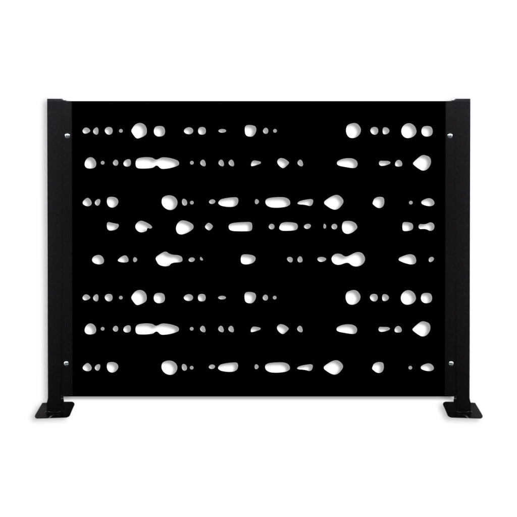 Ringhiera DEKOPLAST rettangolare mod. MATRIX-H Colre: Bianco
