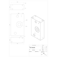 Serbatoio rigido neutro acqua tanica da campeggio e nautica 77 lt