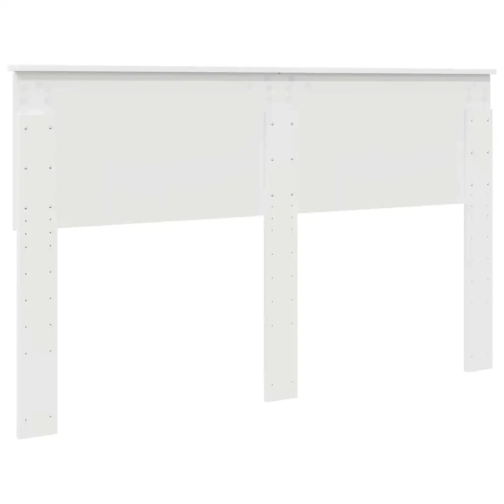 Testiera-Testata-Testiera Decorativa Bianco 150 cm Legno multistrato 615047
