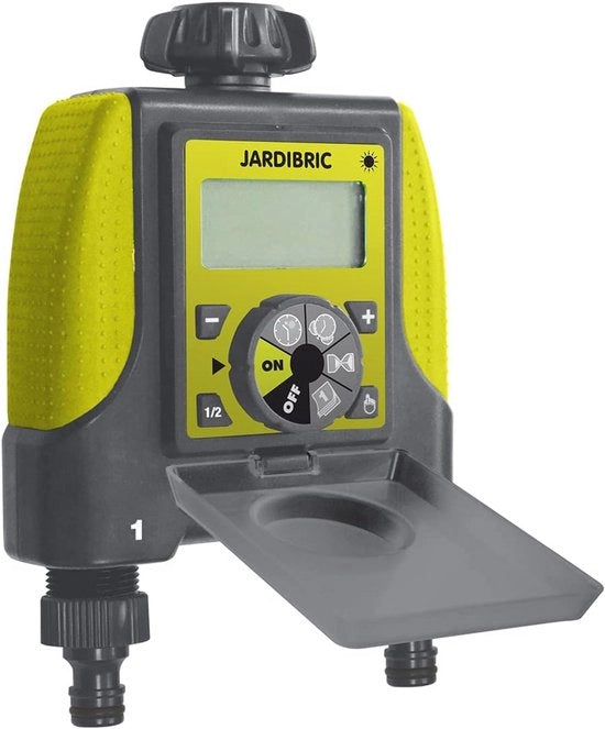 Timer di irrigazione digitale per giardino - sistema a due vie con frequenza e durata regolabili