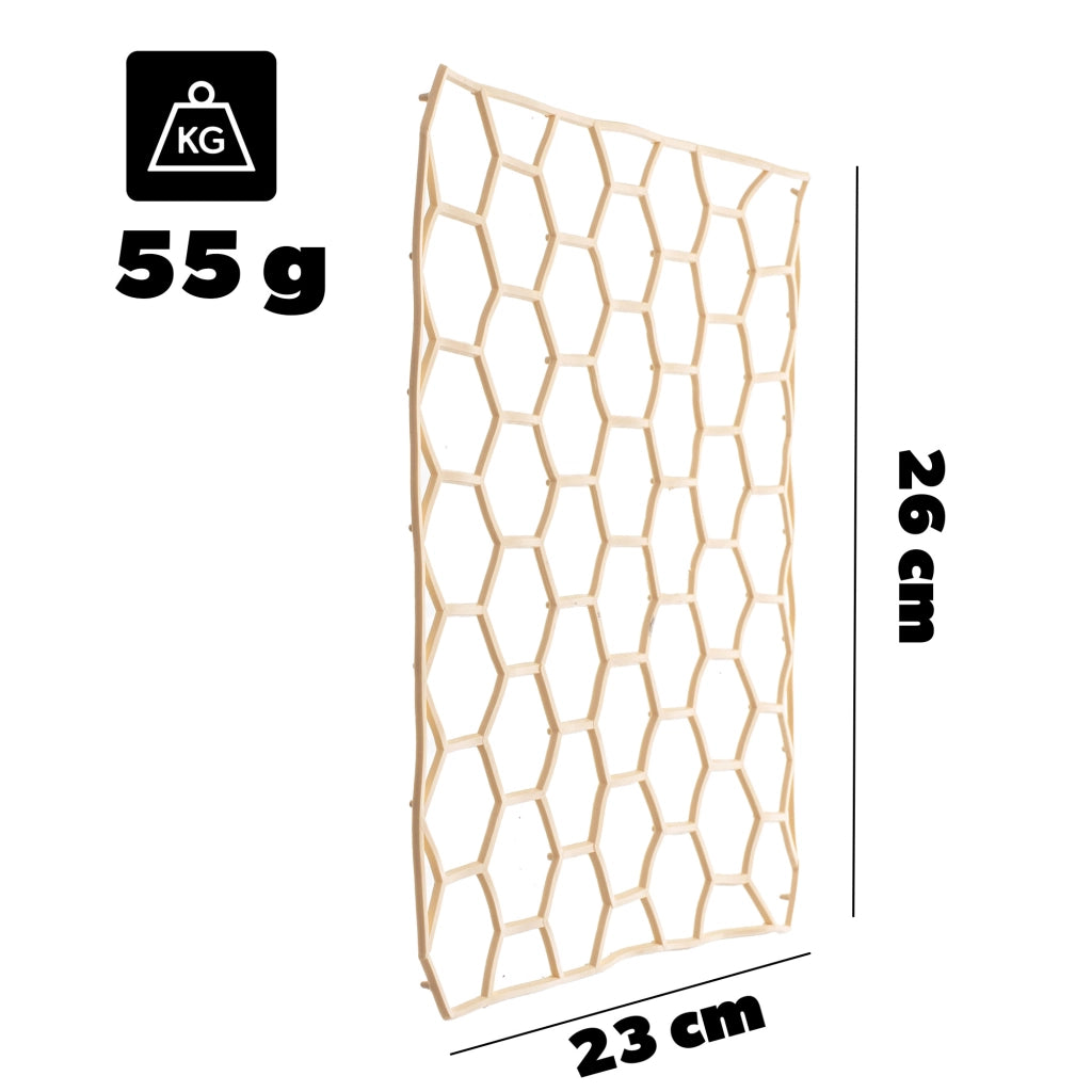 Tappetino protettivo esagonale in gomma per inserto lavello KADAX, 26x23 cm