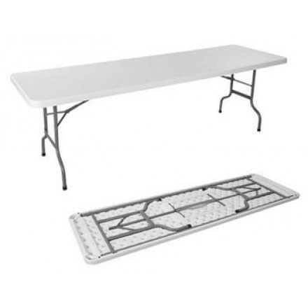Tavolo Catering Pieghevole Salvaspazio cm 180x74 - WOODROW
