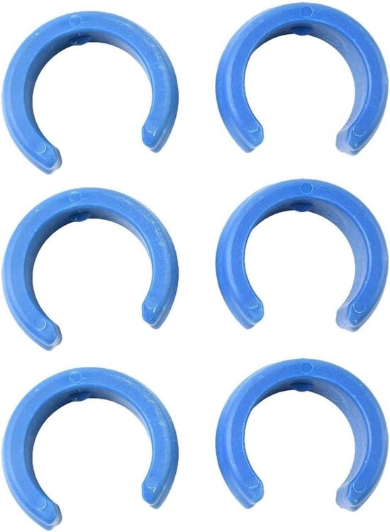 Pulitore della Piscina Universale - Set di 6 Flessi - Adatto per la maggior parte dei Pesanti Flessi per Pulitori della Piscina