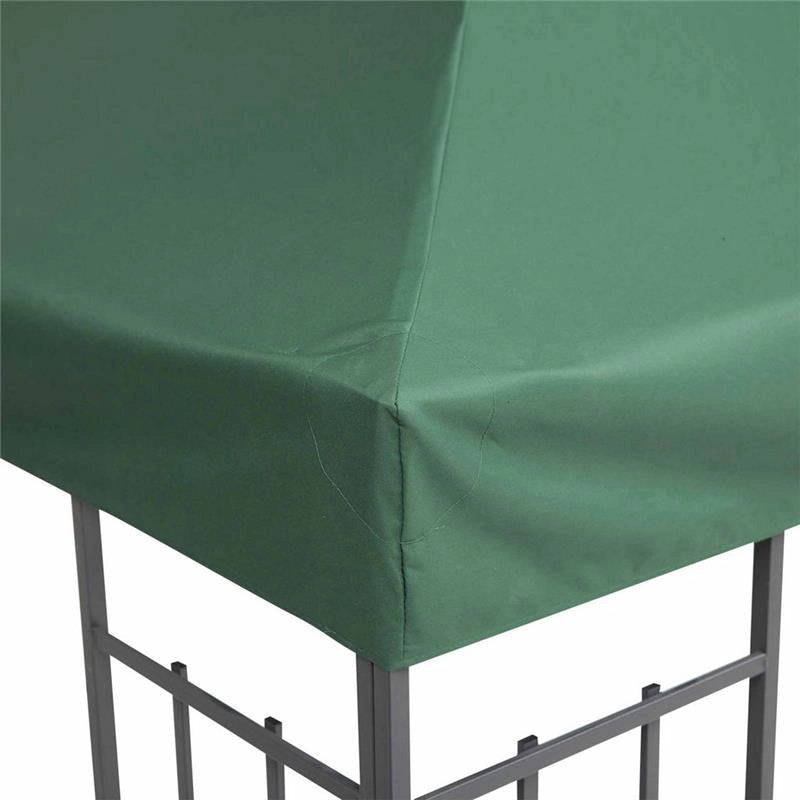 TELO DI COPERTURA PER GAZEBO DA GIARDINO 3 X 3 MT COLORE VERDE SCURO