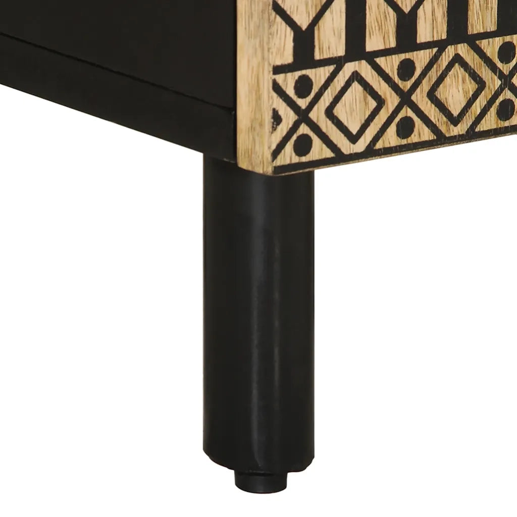 Mobile da Bagno 38x33,5x58 cm in Legno Massello di Mango 4018649