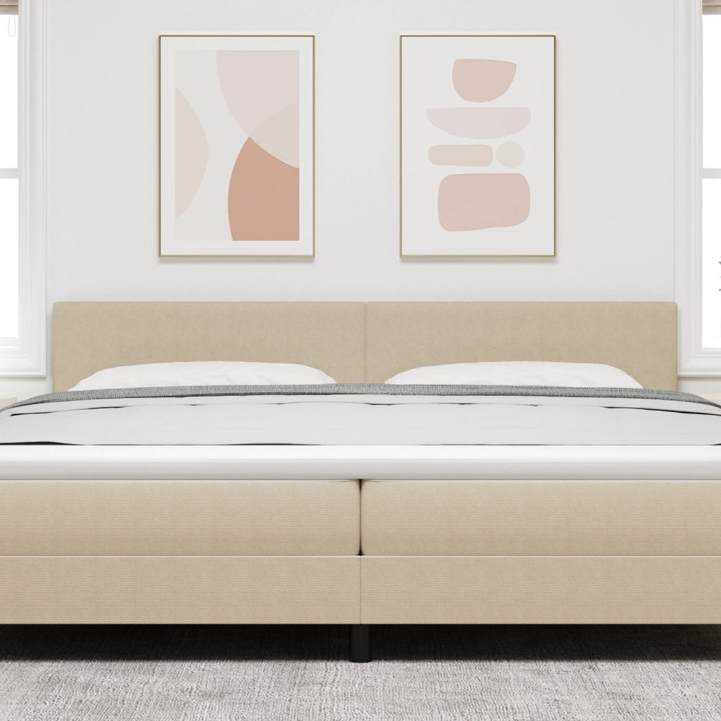 Testata letto design semplice verde chiaro grigio 200 cm in tessuto corduroy