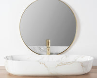 Lavabo Da Appoggio Rea Cleo 81 Shiny Aiax