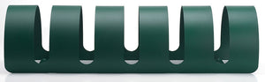 Rastelliera Portabici 5 Posti in Ferro 90x30x23 cm Belfer Bike Rack 42/PB Verde