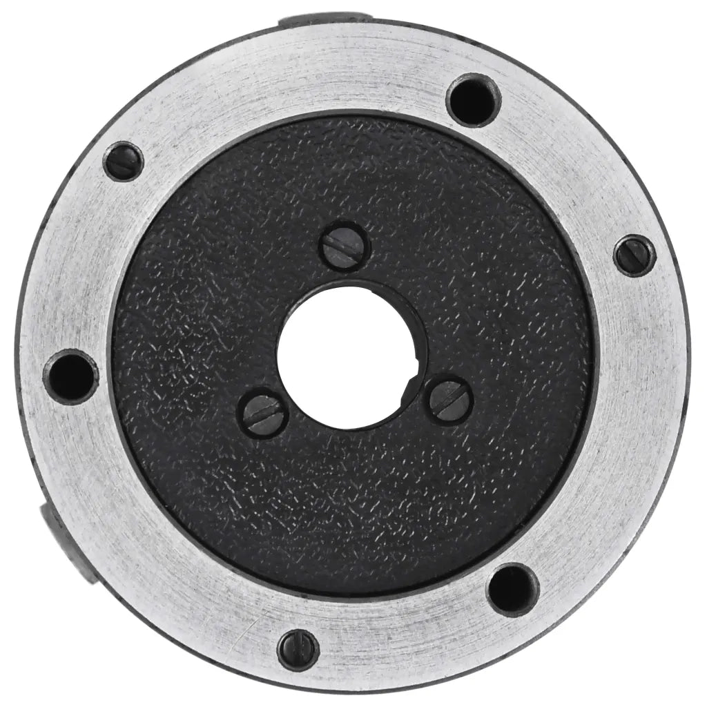 Mandrino per Tornio a 3 Griffe Autocentrante 100 mm in Acciaio cod mxl 41817